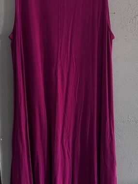 Time and Tru Sleeveless Berry Tank Dress